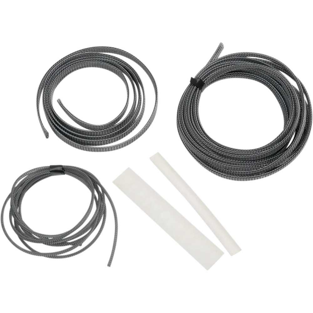 Cable, Hose And Wire Dress-Up Kit — 6', 8', 20' lengths, 1/2", 3/8", 1/4" diameters, Carbon Fiber