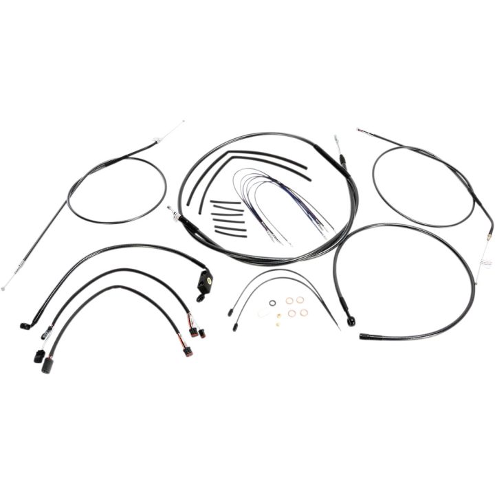 Black Pearl™ Kit de instalación para manillar Designer — 25.5 cm–30.5 cm (10"–12"), estilo ape hanger
