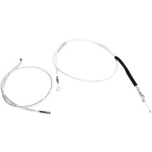 Sterling Chromite II® Upper Handlebar Installation Kit — 15"–17" handlebar height, Ape Hanger fit, ABS compatible, Chrome finish