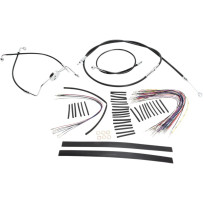 XR Handlebar Installation Kit — Fits 12"-14" risers, Ape hanger, Black/Chrome