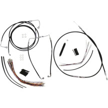 XR Handlebar Installation Kit — 12" - 14" handlebar height, Ape Hanger, Black, Chrome