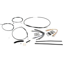 XR Handlebar Installation Kit — Ape hanger, 12"–14" handlebar height, Black, Chrome, ABS/Non-ABS