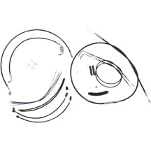 XR Handlebar Installation Kit — 38 cm–43 cm (15"–17"), Ape Hanger, Black/Chrome