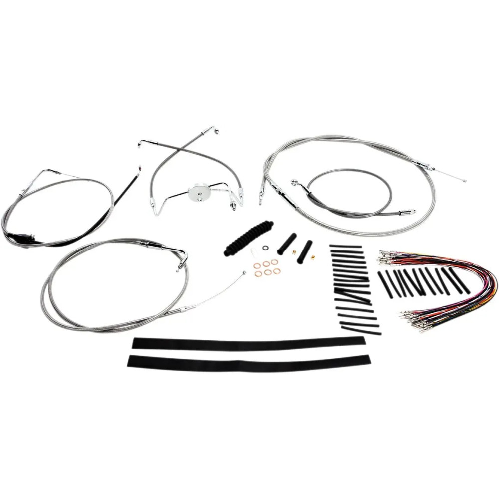 XR Handlebar Installation Kit — Ape Hanger, 38–43 cm (15–17 in), Chrome