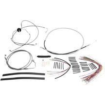 XR Handlebar Installation Kit — Ape hanger, 12"–14" risers, Chrome