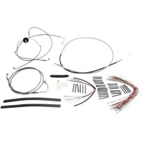 XR Handlebar Installation Kit — Ape hanger, 12"–14" risers, Chrome