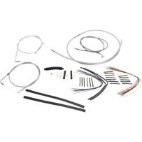 XR Handlebar Installation Kit — Fits 15"-17" handlebar height, Ape hanger, Chrome