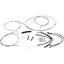 XR Handlebar Installation Kit — 12" - 14" handlebar height, Ape Hanger, Chrome, Clear-Coated