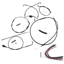 XR Handlebar Installation Kit — 12"–14", Ape hanger, Black, ABS/Non-ABS