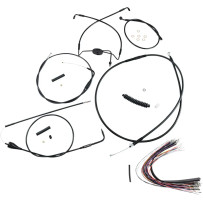 XR Handlebar Installation Kit — 12"–14", Ape hanger, Black, ABS/Non-ABS