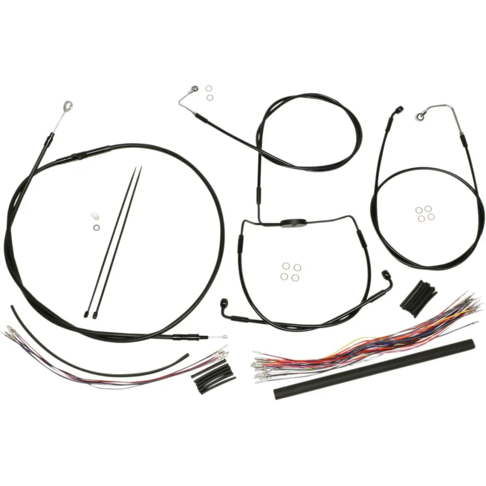 XR Handlebar Installation Kit — Ape hanger, 12"–14", Black