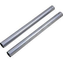 Fork Tubes — 41.00 mm (1.61") diameter, 530.225 mm (20.875") length, Chrome