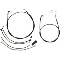 XR Handlebar Installation Kit — 12"–14" ape hanger fit, Black, ABS