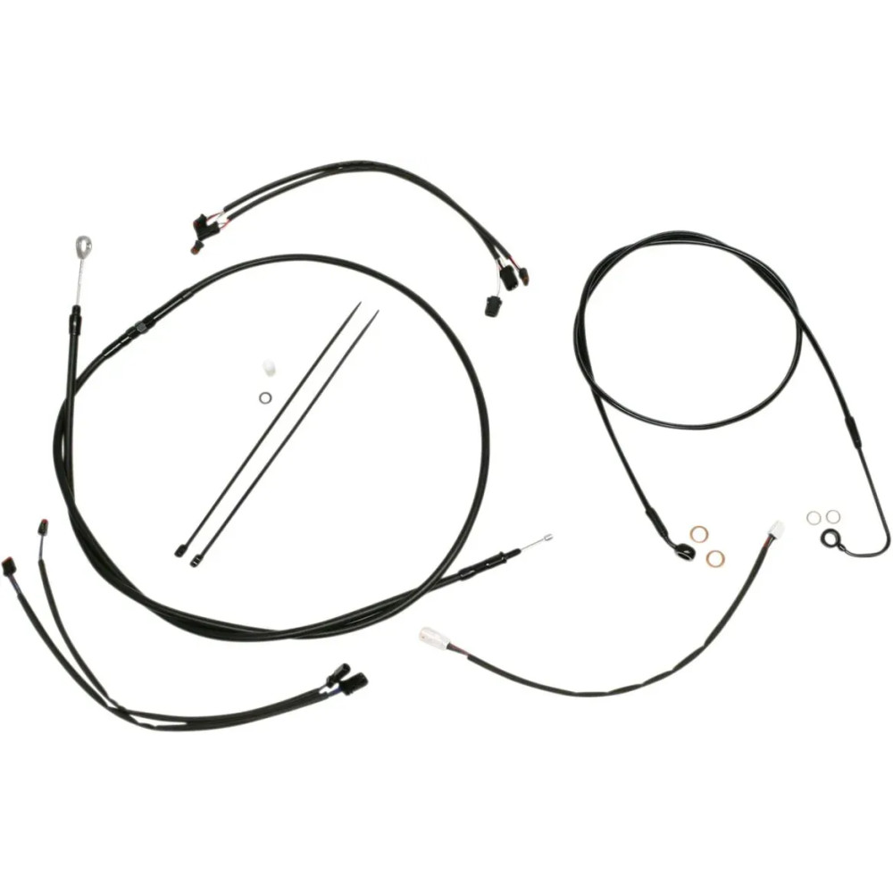 XR Handlebar Installation Kit — Ape hanger, 12"–14", Black