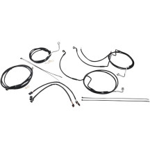 XR Handlebar Installation Kit — Ape hanger, 12"–14", Black