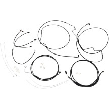 XR Handlebar Installation Kit — 38 cm–43 cm (15"–17"), Ape hanger, Black