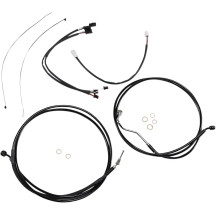 XR Handlebar Installation Kit — Ape hanger, 15–17 in, Black