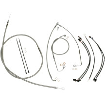 XR Handlebar Installation Kit — 38 cm–43 cm (15"–17"), Ape hanger, Chrome clear-coated