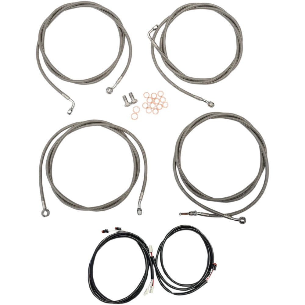 Kit completo de cables Plug-and-Play — Para manillares de 15"–17"