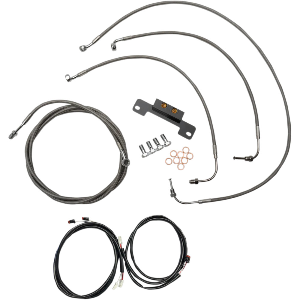 Kit completo de cables Plug-and-Play — para manillares de 38–43 cm (15–17"), curvatura estándar