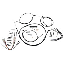 XR Handlebar Installation Kit — Ape Hanger fit, 30.5–35.5 cm (12"–14"), Black