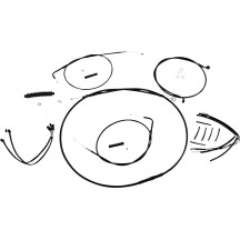 XR Handlebar Installation Kit — fits 12"-14" risers, ape hanger, black