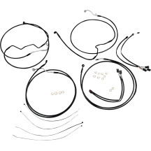 XR Handlebar Installation Kit — Fits 15"–17" (38–43 cm), Ape hanger, Black