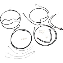 XR Handlebar Installation Kit — Fits 15"–17" (38–43 cm), Ape hanger, Black