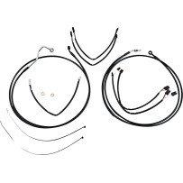 XR Handlebar Installation Kit — Ape Hanger, 38 cm-43 cm (15"-17"), Black