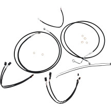 XR Handlebar Installation Kit — Ape hanger fit, 15"–17" (38–43 cm), Black