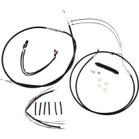 XR Handlebar Installation Kit — 15"–17", ape hanger, Black, Chrome