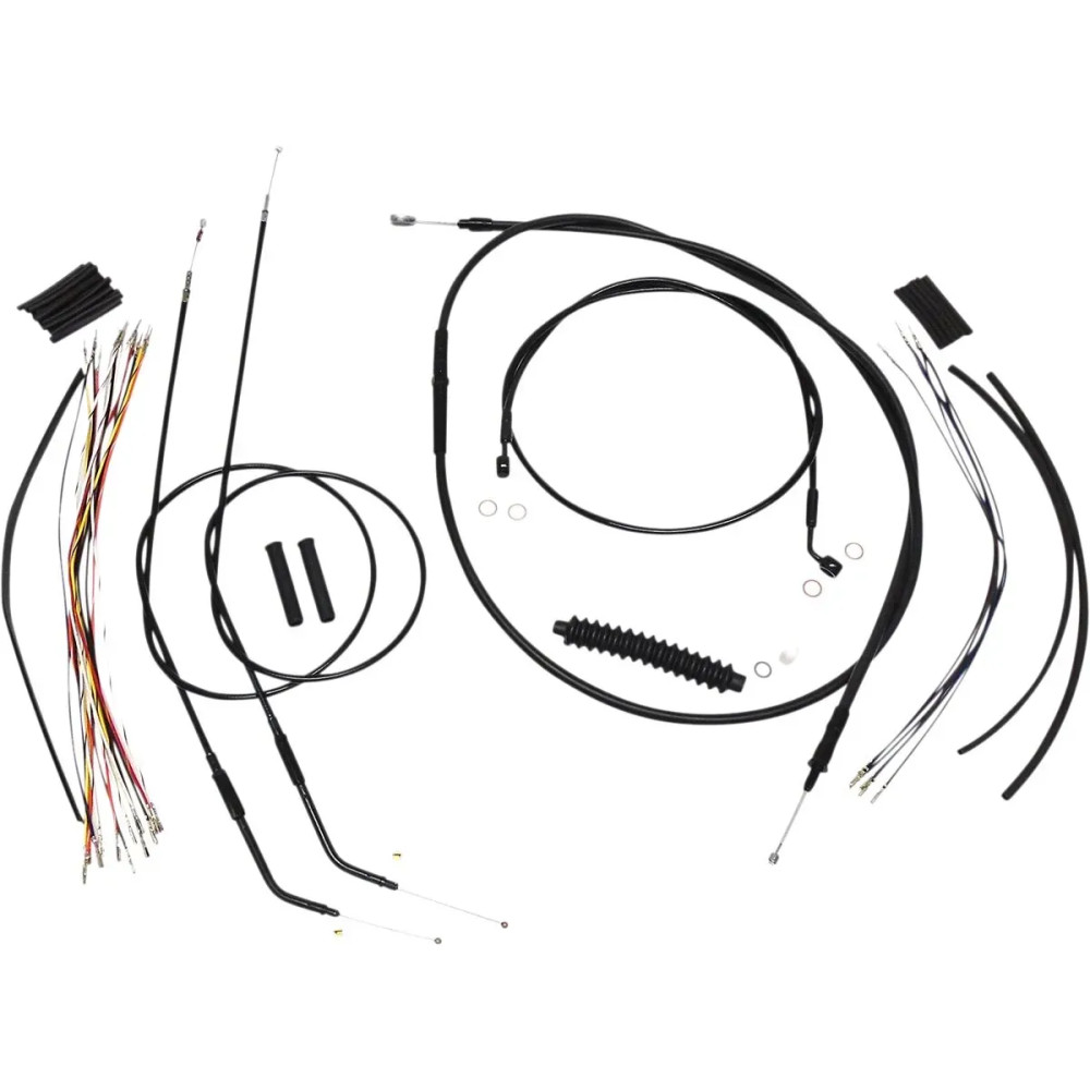 XR Handlebar Installation Kit — 10"–12" riser fit, ape hanger, Black