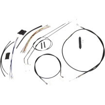 XR Handlebar Installation Kit — Ape hanger, 25.5–30.5 cm (10"–12"), Black, Chrome