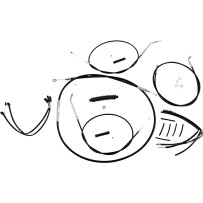 XR Handlebar Installation Kit — Ape hanger, 35.5 cm–40.5 cm (14"–16"), Black