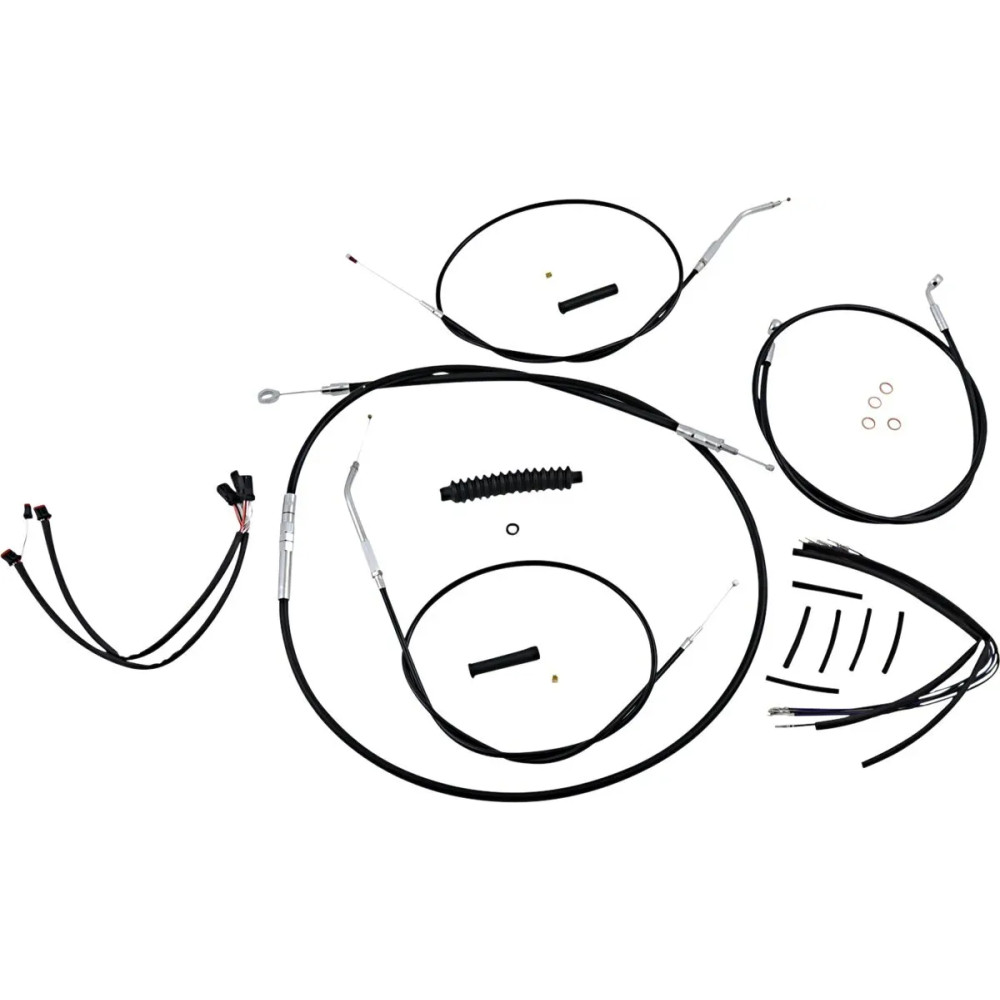 XR Handlebar Installation Kit — Ape hanger, 35.5 cm–40.5 cm (14"–16"), Black