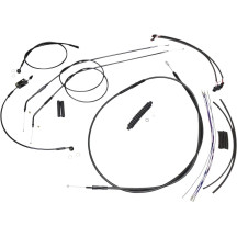 XR Handlebar Installation Kit — 25.5–30.5 cm (10–12") , Ape hanger, Black