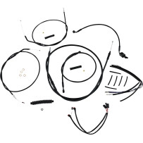 XR Handlebar Installation Kit — 35.5–40.5 cm (14"–16"), Ape Hanger, Black