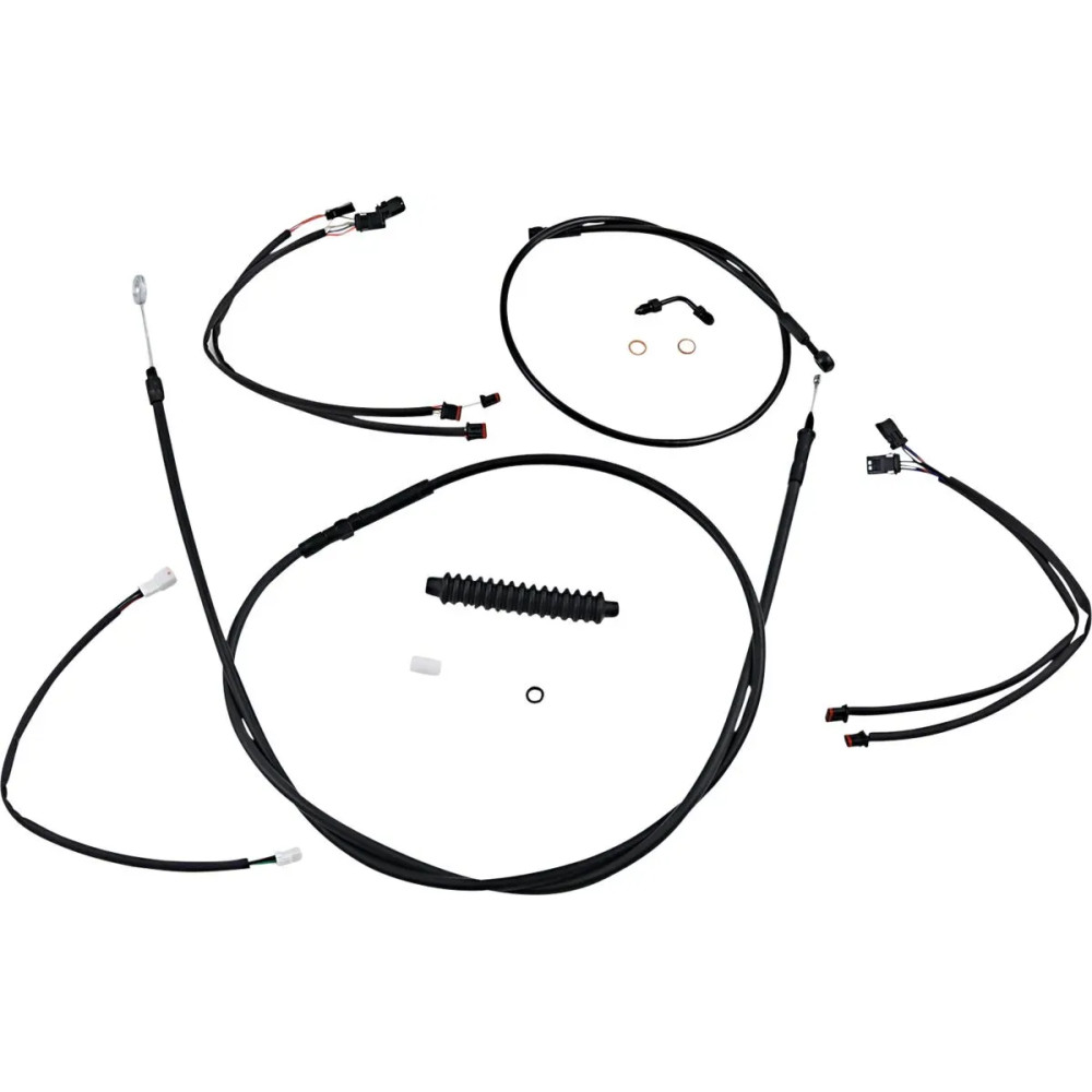 XR Handlebar Installation Kit — 38–43 cm (15"–17"), Ape Hanger, Black