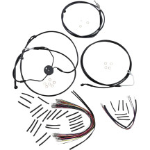 XR Handlebar Installation Kit — 15"–17", ape hanger, Black