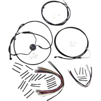 XR Handlebar Installation Kit — 15"–17", ape hanger, Black