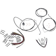 XR Handlebar Installation Kit — 12"–14" handlebar height, ape hanger, Chrome