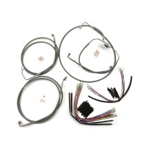 XR Handlebar Installation Kit — 12"–14" handlebar height, ape hanger, Chrome