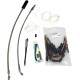 Kit de instalación de controles — Compatible con manillares de 16", Ape Hanger, Plateado pulido