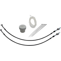 Kit de instalación de controles — Compatible con Ape Hanger, altura 12", Negro