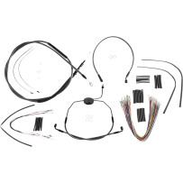 KARBONFIBR Designer Handlebar Installation Kit — 12"–14" ape hanger, carbon fiber