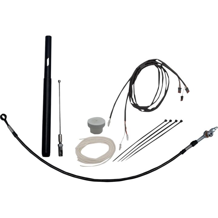 Kit de instalación de controles — 14" de altura del manillar, Ape Hanger, negro