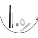 Kit de instalación de controles — 16" de altura, Ape Hanger, Plata (pulida)