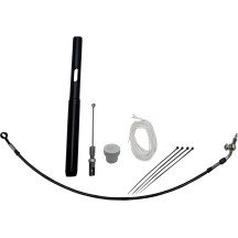 Kit de instalación de controles — altura del manillar 35,5 cm (14"), Ape Hanger, Negro