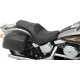 Asiento de cuero estilo solo de una pieza — 73 cm (28-3/4"), negro