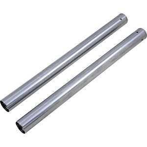Fork Tubes — 49 mm (1.93"), 615.95 mm (24.25"), Chrome